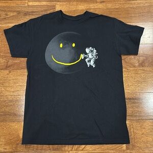 Threadless Black Tee with Graphic Design